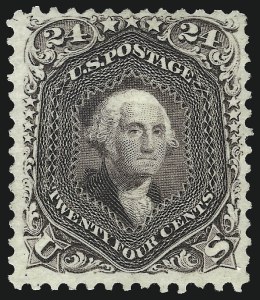 Sale 1067, Lot 1096, 1867-68 Grilled Issue and 1875 Re-Issue of 1861 Issue (Scott 84-111)