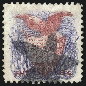 Sale 1067, Lot 1123, 1869 Pictorial Issue and 1875 Re-Issue (Scott 112b-133a)