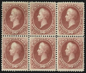 Sale 1067, Lot 1163, 1873-88 Bank Note Issues incl. Special Printings (Scott 156-218)