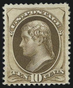 Sale 1067, Lot 1175, 1873-88 Bank Note Issues incl. Special Printings (Scott 156-218)