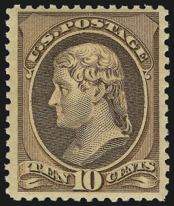 Sale 1067, Lot 1188, 1873-88 Bank Note Issues incl. Special Printings (Scott 156-218)