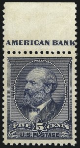 Sale 1067, Lot 1191, 1873-88 Bank Note Issues incl. Special Printings (Scott 156-218)