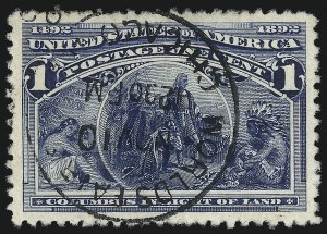 Sale 1067, Lot 1215, 1893 Columbian Issue (Scott 230-245)