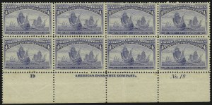 Sale 1067, Lot 1217, 1893 Columbian Issue (Scott 230-245)