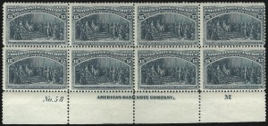 Sale 1067, Lot 1229, 1893 Columbian Issue (Scott 230-245)