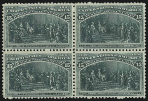 Sale 1067, Lot 1230, 1893 Columbian Issue (Scott 230-245)