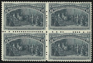 Sale 1067, Lot 1231, 1893 Columbian Issue (Scott 230-245)