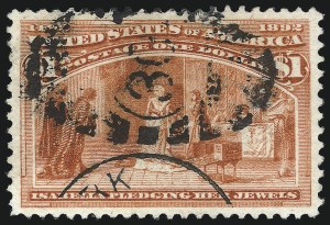 Sale 1067, Lot 1237, 1893 Columbian Issue (Scott 230-245)
