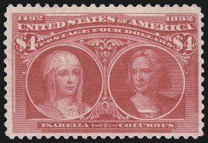 Sale 1067, Lot 1243, 1893 Columbian Issue (Scott 230-245)