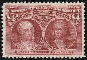 Sale 1067, Lot 1244, 1893 Columbian Issue (Scott 230-245)