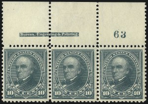 Sale 1067, Lot 1251, 1894-98 Bureau Issues (Scott 247-284)