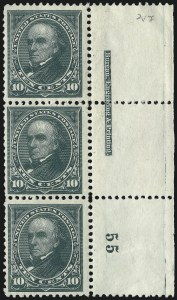 Sale 1067, Lot 1254, 1894-98 Bureau Issues (Scott 247-284)