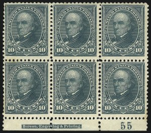 Sale 1067, Lot 1255, 1894-98 Bureau Issues (Scott 247-284)
