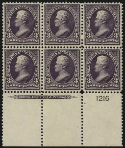 Sale 1067, Lot 1267, 1894-98 Bureau Issues (Scott 247-284)