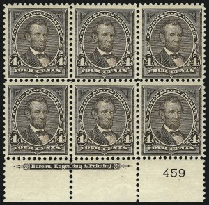 Sale 1067, Lot 1269, 1894-98 Bureau Issues (Scott 247-284)