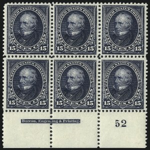 Sale 1067, Lot 1274, 1894-98 Bureau Issues (Scott 247-284)