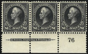Sale 1067, Lot 1280, 1894-98 Bureau Issues (Scott 247-284)