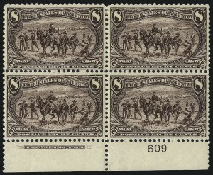 Sale 1067, Lot 1320, 1898 Trans-Mississippi Issue (Scott 285-293)