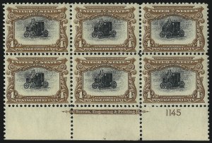 Sale 1067, Lot 1346, 1901 Pan-American Issue (Scott 294-299)