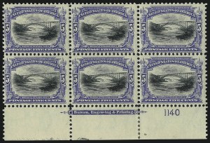 Sale 1067, Lot 1348, 1901 Pan-American Issue (Scott 294-299)
