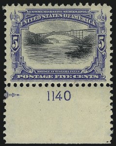 Sale 1067, Lot 1349, 1901 Pan-American Issue (Scott 294-299)