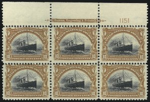 Sale 1067, Lot 1351, 1901 Pan-American Issue (Scott 294-299)