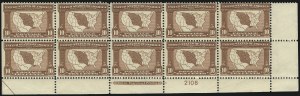 Sale 1067, Lot 1407, Louisiana Purchase, Jamestown and 1908-09 Issues (Scott 323-366)