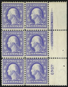 Sale 1067, Lot 1464, 1909-12 Issues (Scott 369-396)