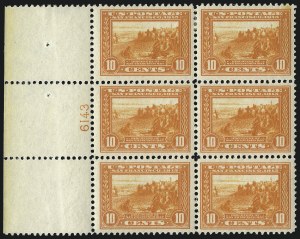 Sale 1067, Lot 1485, Panama-Pacific Issue (Scott 397-404)