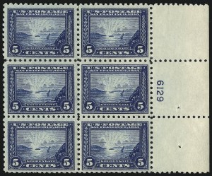 Sale 1067, Lot 1488, Panama-Pacific Issue (Scott 397-404)