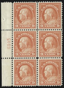 Sale 1067, Lot 1500, 1912-14 Issues (Scott 407-446)