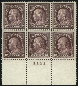 Sale 1067, Lot 1524, 1912-14 Issues (Scott 407-446)