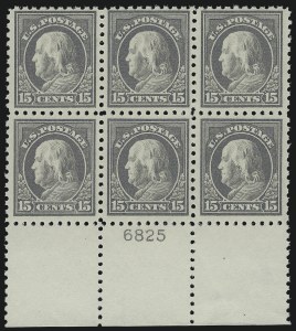 Sale 1067, Lot 1525, 1912-14 Issues (Scott 407-446)