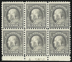 Sale 1067, Lot 1526, 1912-14 Issues (Scott 407-446)
