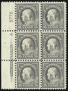 Sale 1067, Lot 1527, 1912-14 Issues (Scott 407-446)
