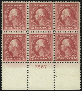 Sale 1067, Lot 1550, 1915-18 Issues (Scott 448-496)
