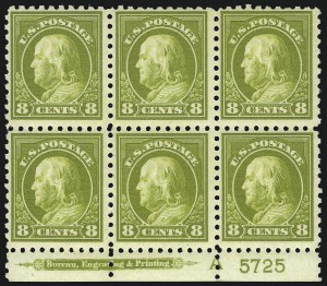 Sale 1067, Lot 1557, 1915-18 Issues (Scott 448-496)