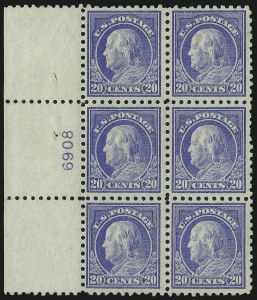 Sale 1067, Lot 1560, 1915-18 Issues (Scott 448-496)