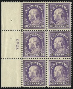 Sale 1067, Lot 1589, 1918-22 Issues (Scott 505-550)