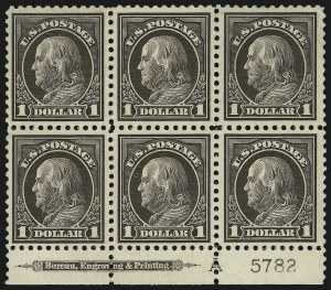 Sale 1067, Lot 1591, 1918-22 Issues (Scott 505-550)