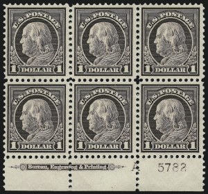 Sale 1067, Lot 1592, 1918-22 Issues (Scott 505-550)