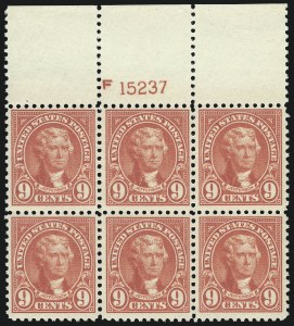 Sale 1067, Lot 1618, 1922-26 and Later Issues (Scott 555-1058a)