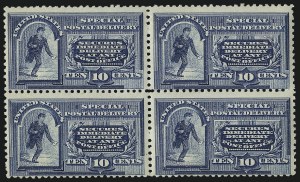Sale 1067, Lot 1669, Special Delivery (Scott E1-E15c, F1)
