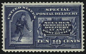 Sale 1067, Lot 1671, Special Delivery (Scott E1-E15c, F1)