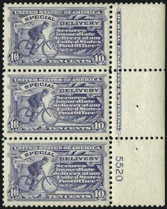 Sale 1067, Lot 1679, Special Delivery (Scott E1-E15c, F1)