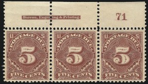 Sale 1067, Lot 1691, Postage Due, Offices in China (Scott J, K)