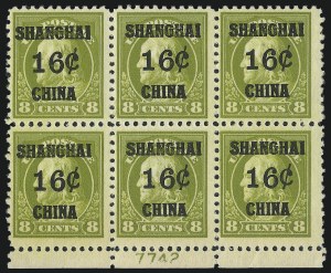 Sale 1067, Lot 1699, Postage Due, Offices in China (Scott J, K)