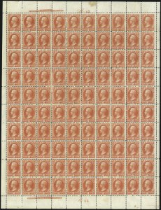 Sale 1067, Lot 1712, Officials, Newspapers, Parcel Post (Scott O, PR, Q)