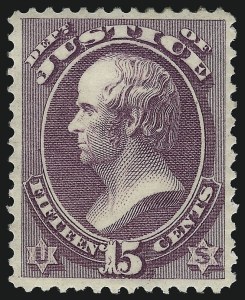 Sale 1067, Lot 1713, Officials, Newspapers, Parcel Post (Scott O, PR, Q)