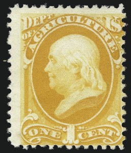 Sale 1067, Lot 1725, Officials, Newspapers, Parcel Post (Scott O, PR, Q)